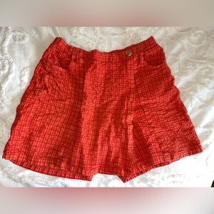 Color Me Cotton Coral/Orange Skort